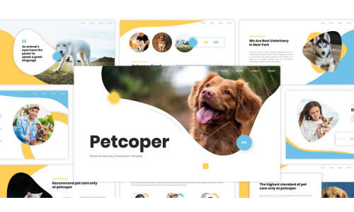 Petcoper - Pet Care & Veterinary Google Slides