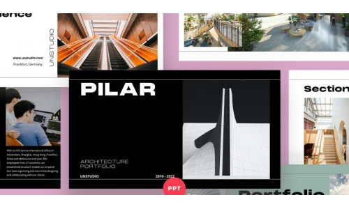 PILAR Architecture PowerPoint Template