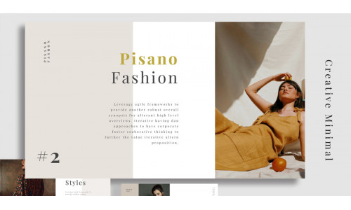 Pisano - Lookbook Keynote Template #288477