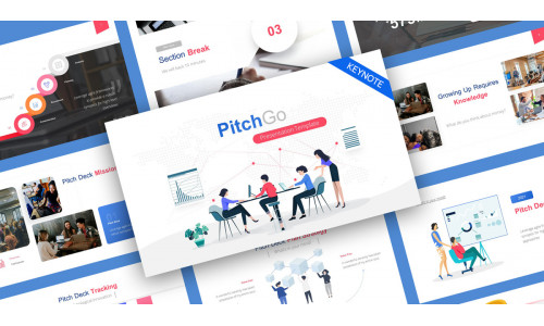 PitchGo Pitch Deck Keynote Template #280203
