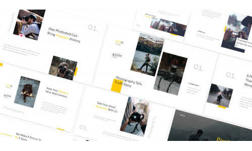 Pixelist Photography Googleslides Template