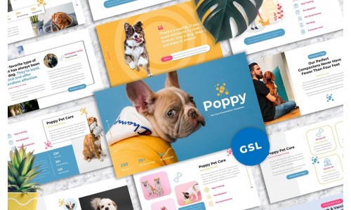 Poppy - Pet Care Google Slide #177396