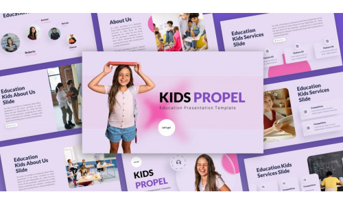 Presentation Template - Kids Propel #298986