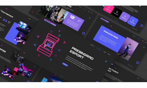 Presingard Esport Powerpoint Template