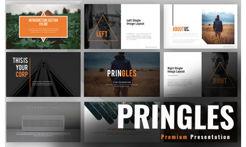 Pringles Creative PowerPoint template