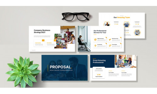 Project Proposal Powerpoint Templates