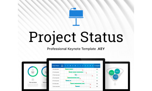 Project Status for - Keynote template