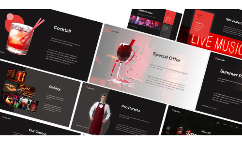Pub & Bar Google Slides Template