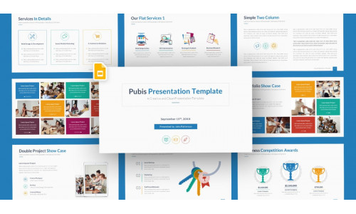 Pubis Business Google Slides Template