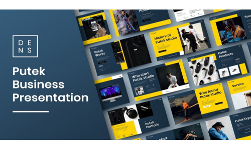 Putek – Business Keynote Template #263672