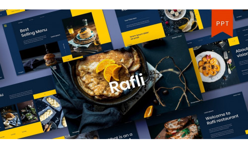 Rafli – Food Business PowerPoint Template