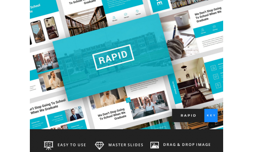 Rapid - Education, University, & School Presentation - Keynote template