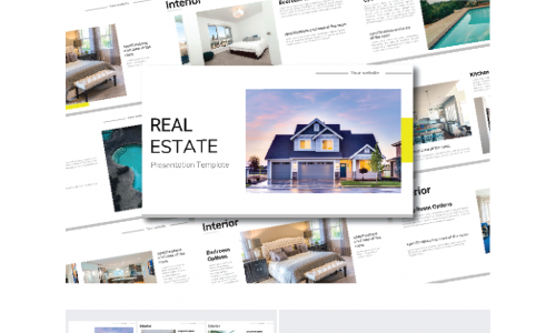 Real Estate - Keynote template #84261