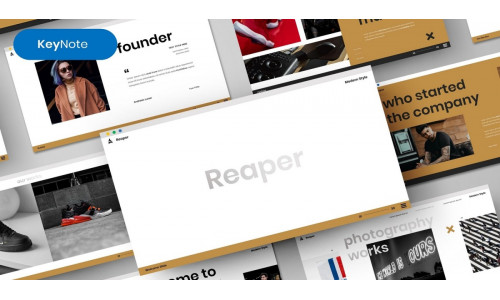 Reaper – Business Keynote Template #250107