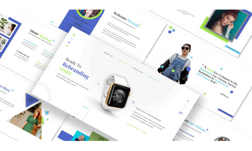 Rebranding Oxiey Google Slides Template