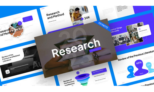 Research Thesis Defence Education Keynote Template