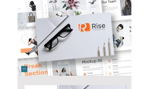 Rise - Keynote template #87625