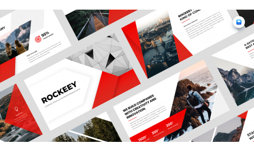 Rockeey - Company Profile & Business Keynote Template