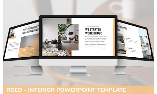 Roed - Interior Powerpoint Template #187005