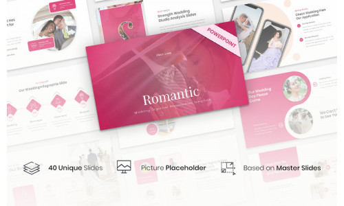 Romantic - Wedding Organizer PowerPoint