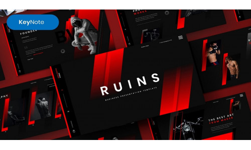 Ruins – Business Keynote Template #250110