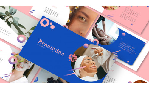 Salon Beauty & Spa Keynote Template