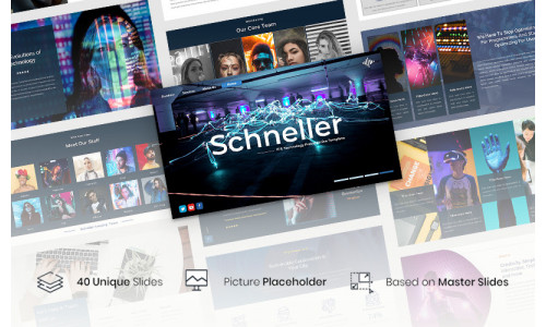 Schneller - IT & Technology Presentation Template Google Slides