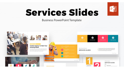 Services PowerPoint Presentation Template
