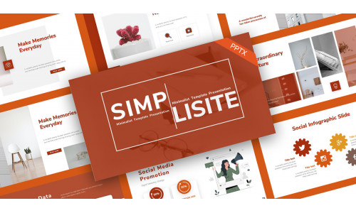 Simplisite Minimalist PowerPoint Template