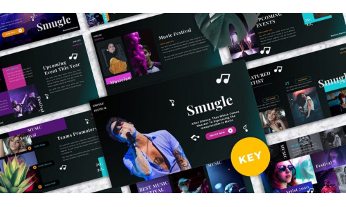 Smugle - Musician Keynote Templates #186901