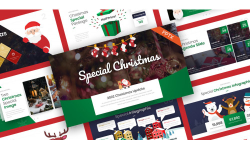 Special Christmas PowerPoint Template