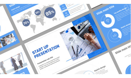 Start up Presentation PPT Template #183719