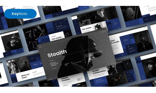 Stealth – Business Keynote Template #246730