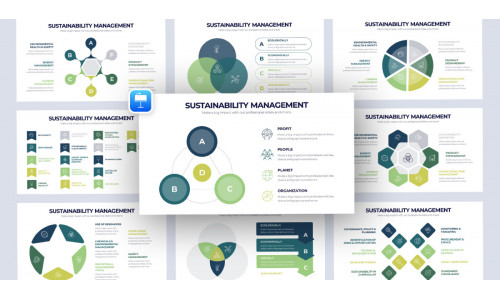 Sustainability Management Infographic Keynote Template