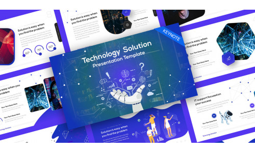 Techno Technology Solution Keynote Template