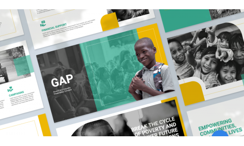 The Gap - Poverty and Inequality Presentation Keynote Template