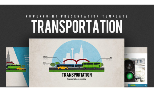Transportation PowerPoint template #101963