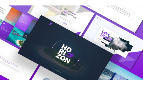Travel Airline Presentation Google Slides Template