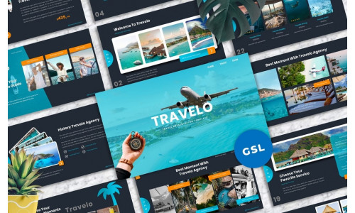 Travelo - Travel Google Slides #146372