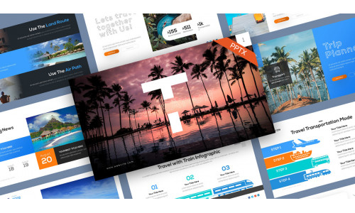 Tripcation Travel PowerPoint Template