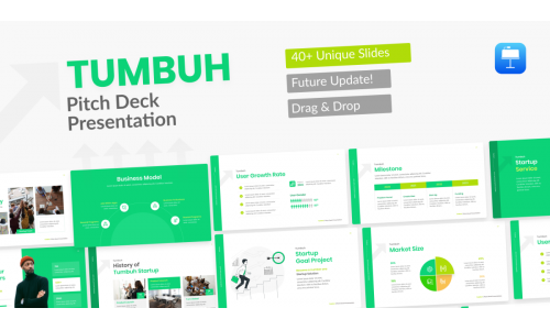 Tumbuh Pitch Deck Keynote Template #304605