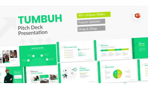 Tumbuh Pitch Deck PowerPoint Template