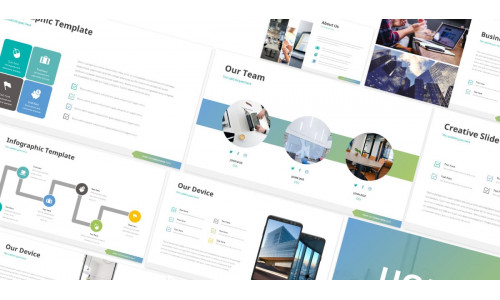 Uone Company Powerpoint Template #319819