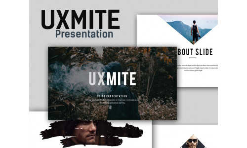 Uxmite Creative PowerPoint template #67304