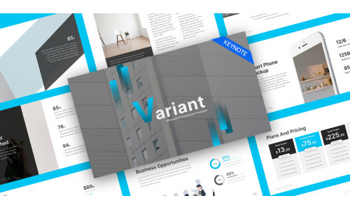Variant Minimalist PowerPoint Template