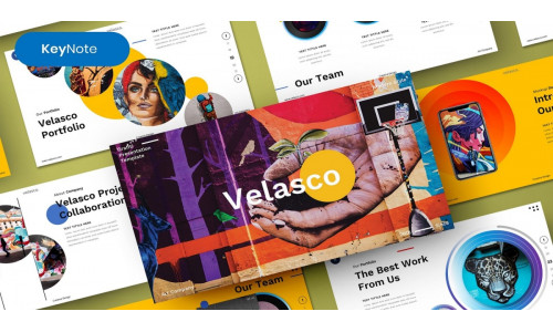 Velasco – Grafiti Keynote Template #246647