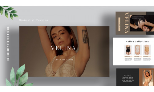 Velina Fashion Google Slides #186876