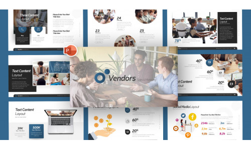 Vendors Sales Marketing PowerPoint Template