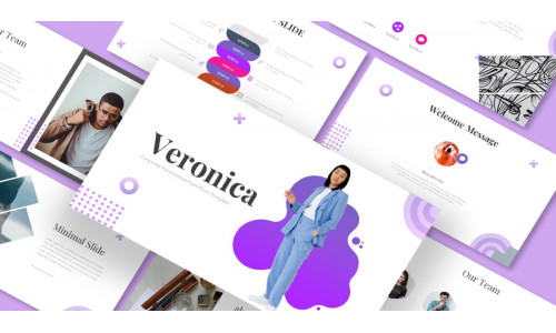 Veronica Creative Keynote Template #322793