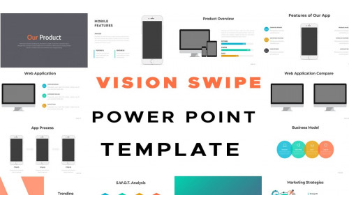 Visionswipe Infographic presentation - PowerPoint Template